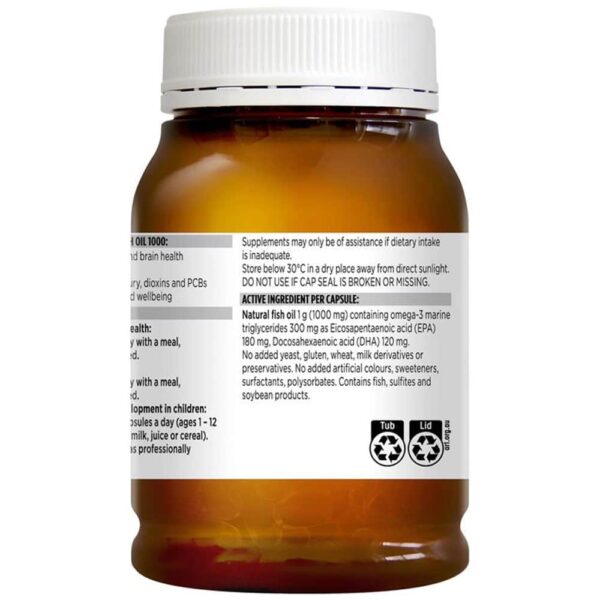 Viên uống dầu cá tự nhiên Blackmores Fish Oil 1000mg của Úc 200 viên - Image 3