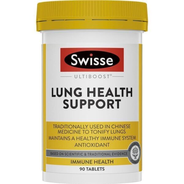 Viên Uống Hỗ Trợ Thải Độc Phổi Swisse Ultiboost Lung Support Của Úc 90 Viên - Image 2