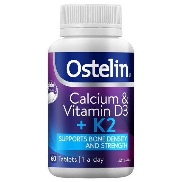 Viên Uống Cung Cấp Canxi Tối Ưu Ostelin Cal-DK2 Lọ 60 Viên