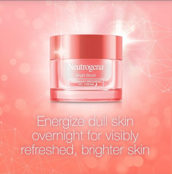 Neutrogena Bright Boost Overnight - Gel Phục Hồi Ban Đêm 50g - Image 3