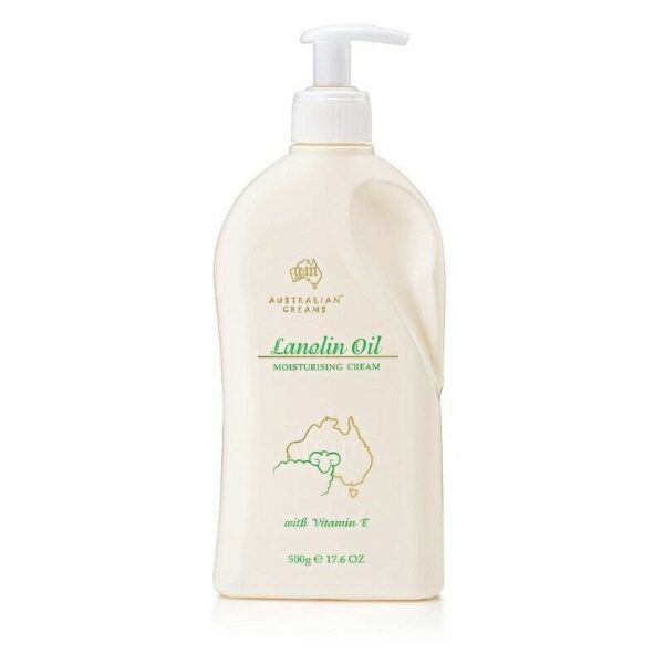 Lanolin Oil Moisturising Cream - Kem Dưỡng Da Mỡ Cừu Chai 500g - Image 2