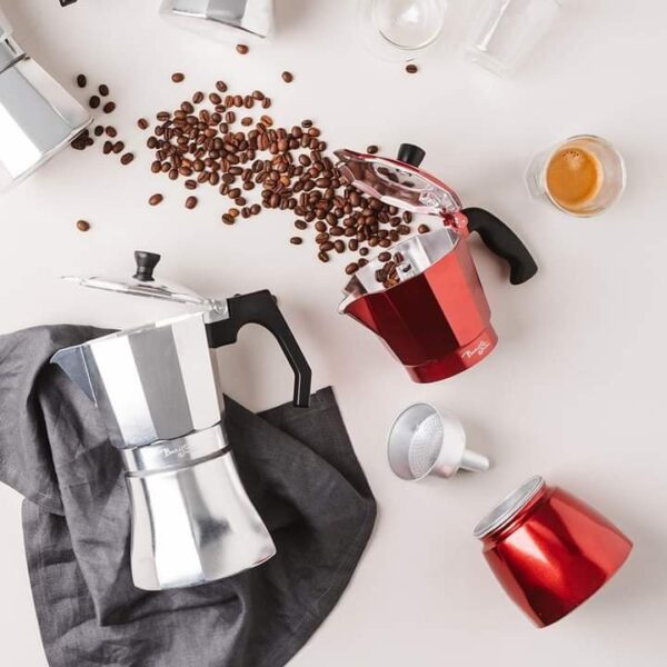 Baccarat Barista Italico - Ấm Đun Café Màu bạc - Image 3