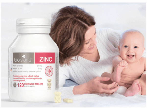 Bio Island ZinC - Viên Bổ Sung Kẽm Cho Bé 120 Viên - Image 2