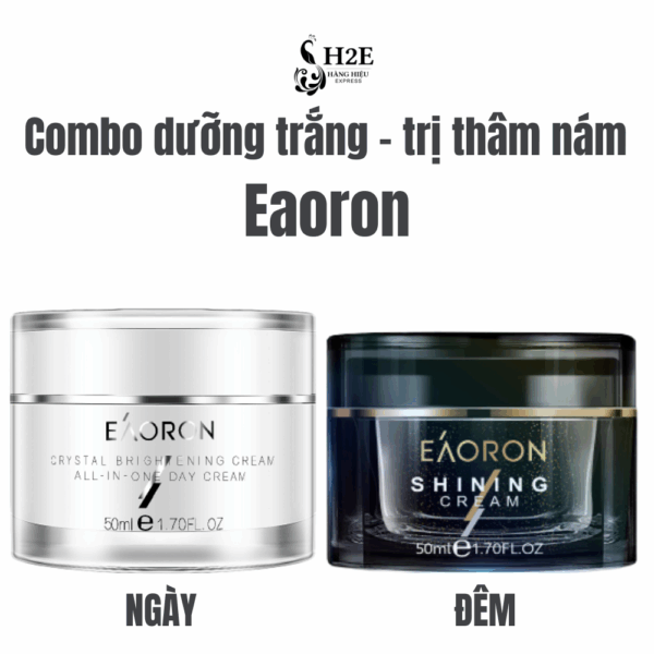 Combo dưỡng trắng giảm nám ngày và Đêm Eaoron 50ml - Image 2