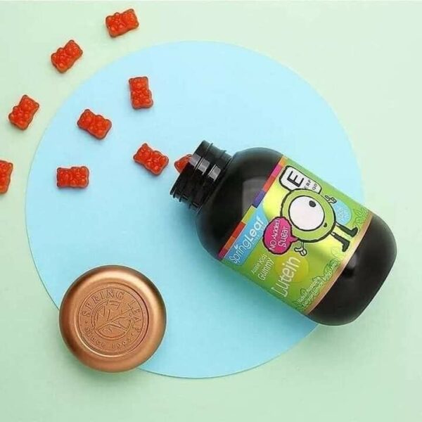 Viên nhai hỗ trợ sáng mắt cho bé Spring Leaf Aussie Lutein Kids Gummy của Úc lọ 200g - Image 3