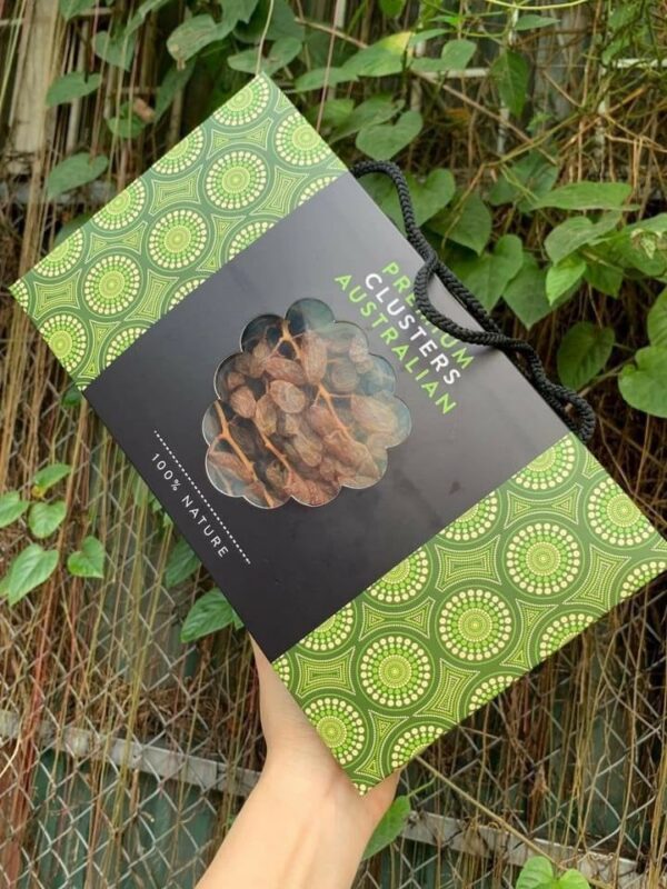 Vỏ Hộp Đựng Nho Khô Nguyên Cành