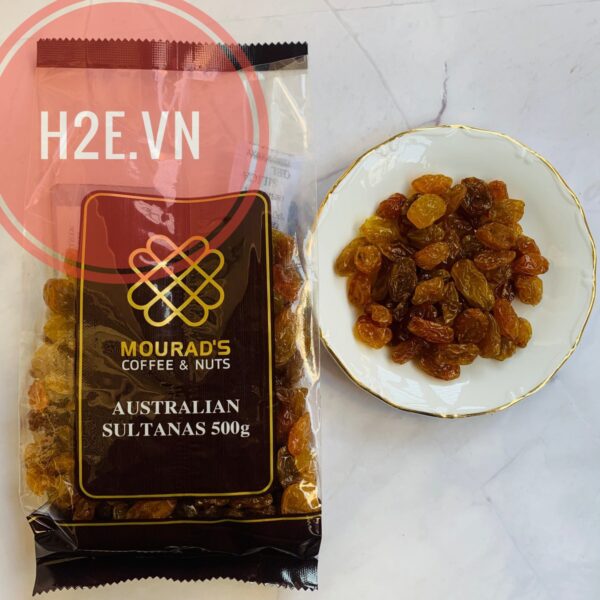 MOURAD'S RAISINS - Nho Khô Vàng Gói 500g - Image 2
