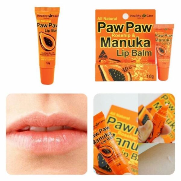 HEALTHY CARE PAW PAW MANUKA LIP BALM - SON DƯỠNG MÔI TUÝP 10G - Image 3