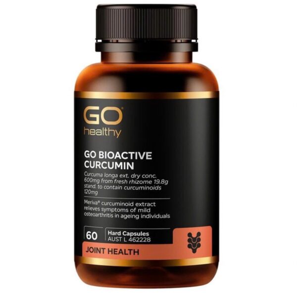 Viên uống tinh chất nghệ vàng – GO TURMERIC 600MG – MERIVA CURCUMIN – 60 viên
