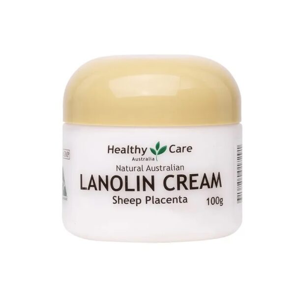 Kem nhau thai cừu Healthy Care Lanolin Sheep Placenta của Úc 100g - Image 3