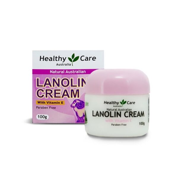 Kem cừu Healthy Care Natural Lanolin – Vitamin E Cream 100g - Image 2