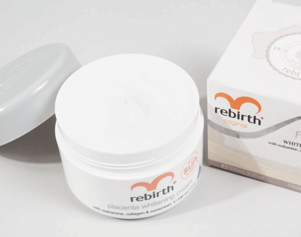 Kem nhau thai cừu trắng da chống nắng Rebirth Placenta Whitening Cream  100ml - Image 3