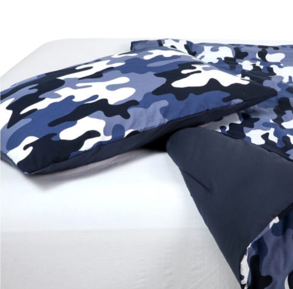 Bộ chăn bông trần và vỏ gối cho trẻ Camo - Image 2
