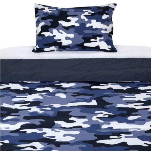 Bộ chăn bông trần và vỏ gối cho trẻ Camo - Image 3