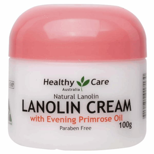 Healthy Care Lanolin Cream With Eveing Primrose Oil - Kem Cừu Với Tinh Dầu Hoa Anh Thảo 100g - Image 2