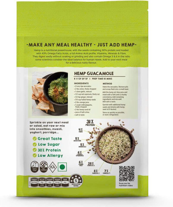 Hạt Cây Gai Dầu Hữu Cơ Hemp Seeds Gói 250g - Image 2