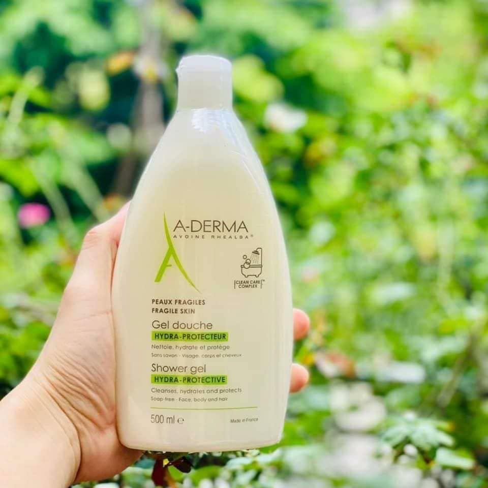 Sữa tắm giảm mụn lưng A-Derma Hydra-Protective 500ml - Image 3