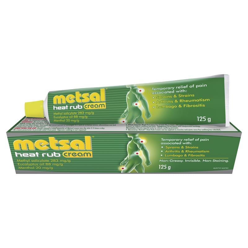Metsal Heat Rub - Dầu Nóng Giảm Đau Tuýp 125g - Image 4