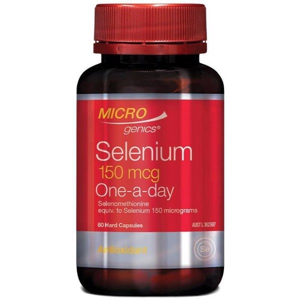 Viên uống Microgenics Selenium 150mcg - lọ 60 viên - Image 2