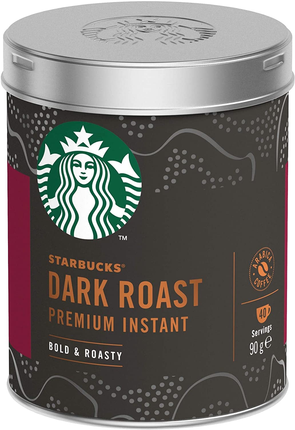 Cà phê hòa tan rang đậm STARBUCKS Dark Roast 90g - Image 2