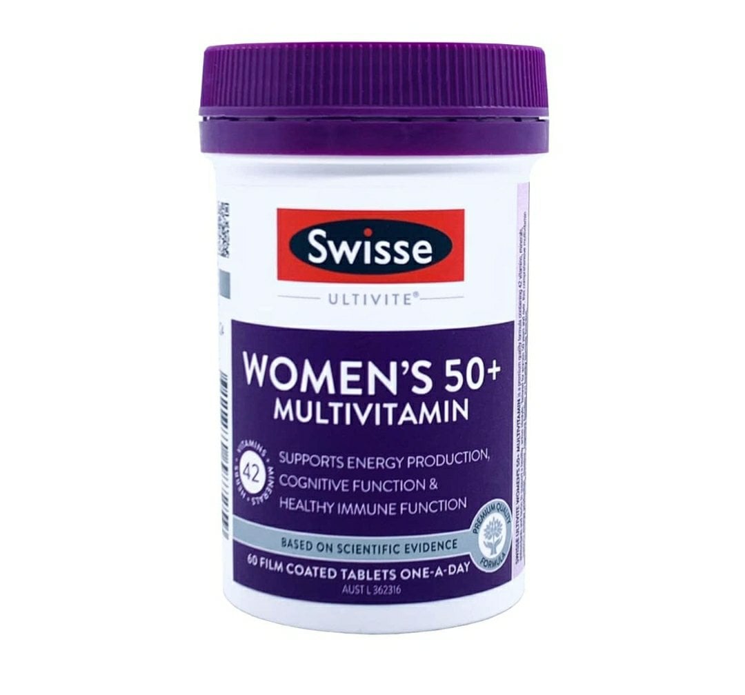 Vitamin tổng hợp cho nữ trên 50 tuổi Swisse Ultivite Women's 50+ của Úc - lọ 60 viên - Image 4