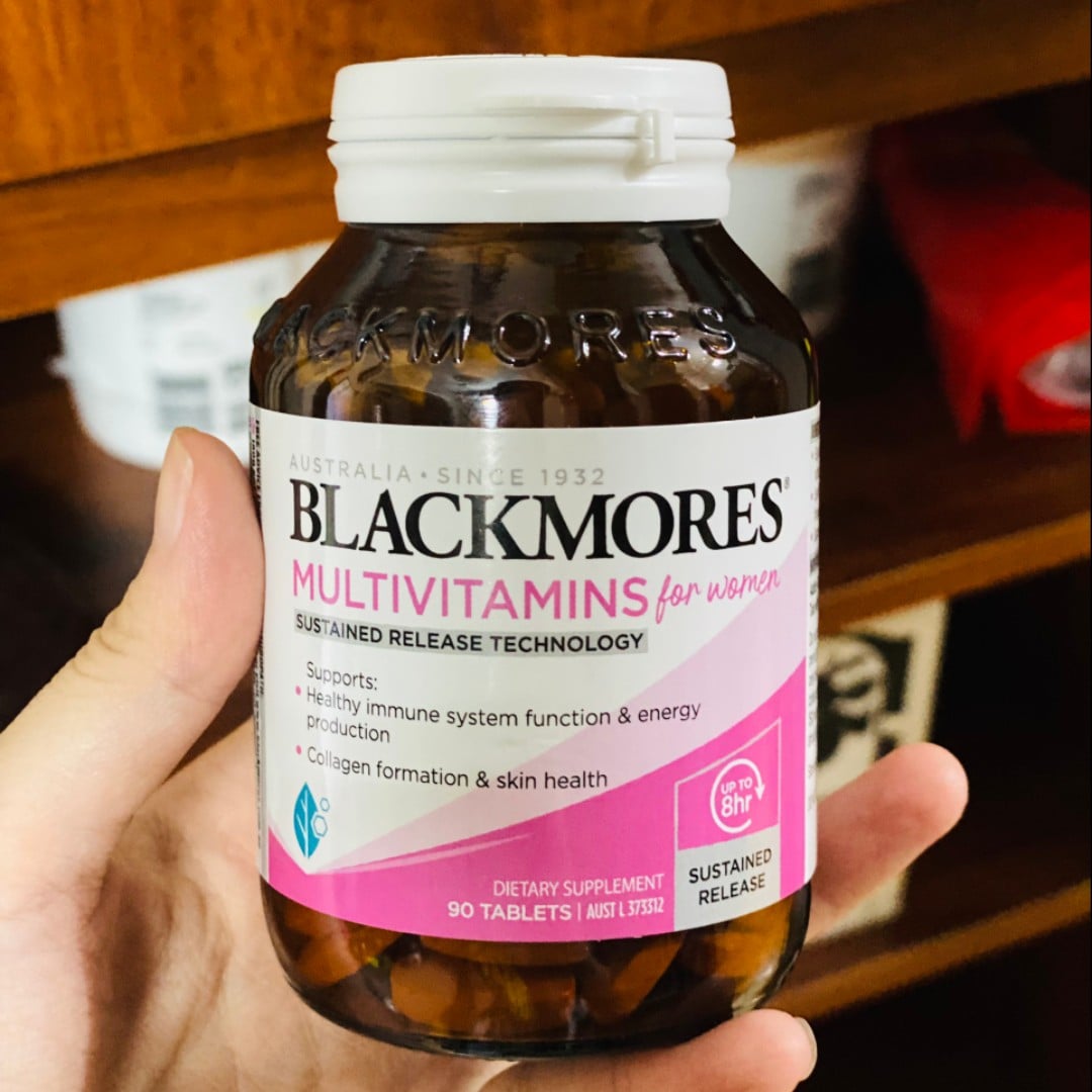 Vitamin tổng hợp cho phụ nữ Blackmores Multivitamin For Women Sustained Release của Úc 90 viên - Image 3
