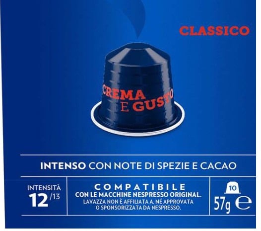 Cafe viên nén Lavazza Crema E Gusto 10 viên - Image 2