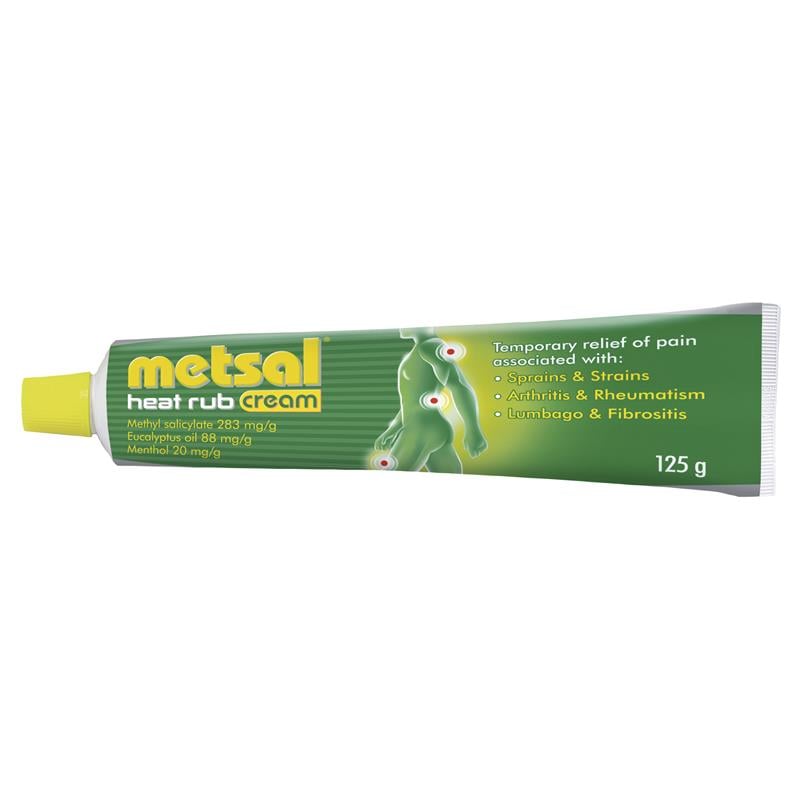 Metsal Heat Rub - Dầu Nóng Giảm Đau Tuýp 125g - Image 3