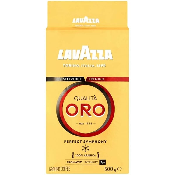 Cà phê Lavazza nguyên hạt đã rang Full Arabica Oro Qualita 500g - Image 2