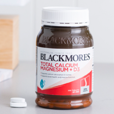 Hỗ trợ bổ sung Canxi Magie D3 Blackmores Total Calcium Magnesium + D3 của Úc 200 viên - Image 4