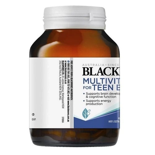 Vitamin tổng hợp cho bé trai tuổi dậy thì Blackmores Multivitamin For Teen Boys của Úc 60 viên - Image 3