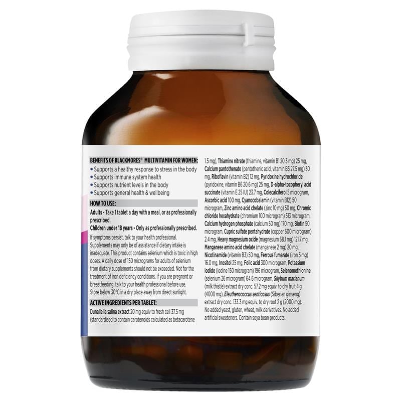 Vitamin tổng hợp cho phụ nữ Blackmores Multivitamin For Women của Úc 150 viên - Image 2