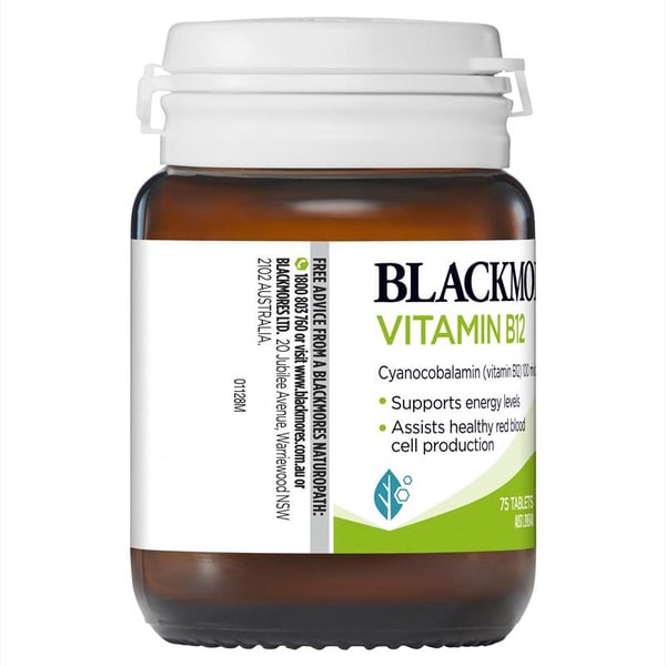 Viên uống bổ sung Vitamin B12 Blackmores Vitamin B12 của Úc 75 viên - Image 3