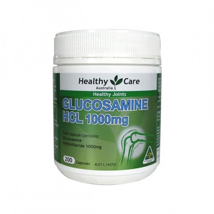 Hỗ trợ bổ xương khớp Healthy Care Glucosamine HCL 1000mg của Úc 200 viên - Image 5