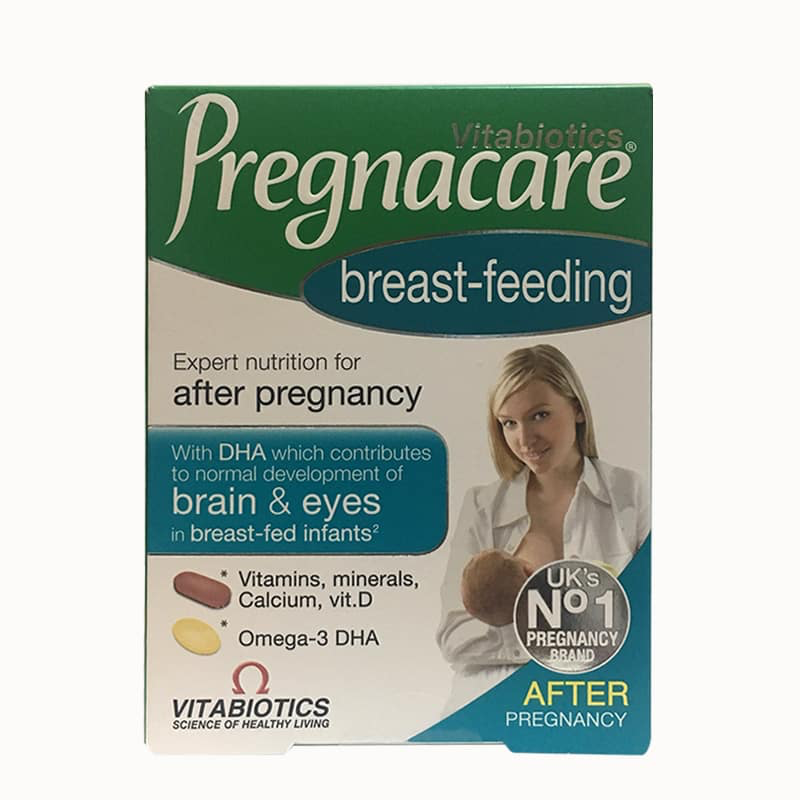 Vitamin tổng hợp cho phụ nữ sau sinh Vitabiotics Pregnacare Breast-feeding của Anh 84 viên - Image 2