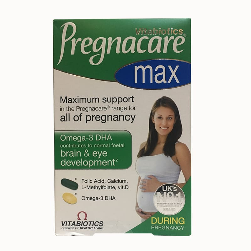 Vitamin tổng hợp cho phụ nữ mang thai Vitabiotics Pregnacare Max của Anh 84 viên - Image 2