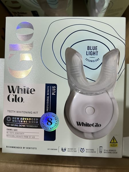Bộ làm trắng răng White Glo Plus Ánh sáng xanh - White Glo Plus Teeth Whitening Kit Blue Light - Image 4