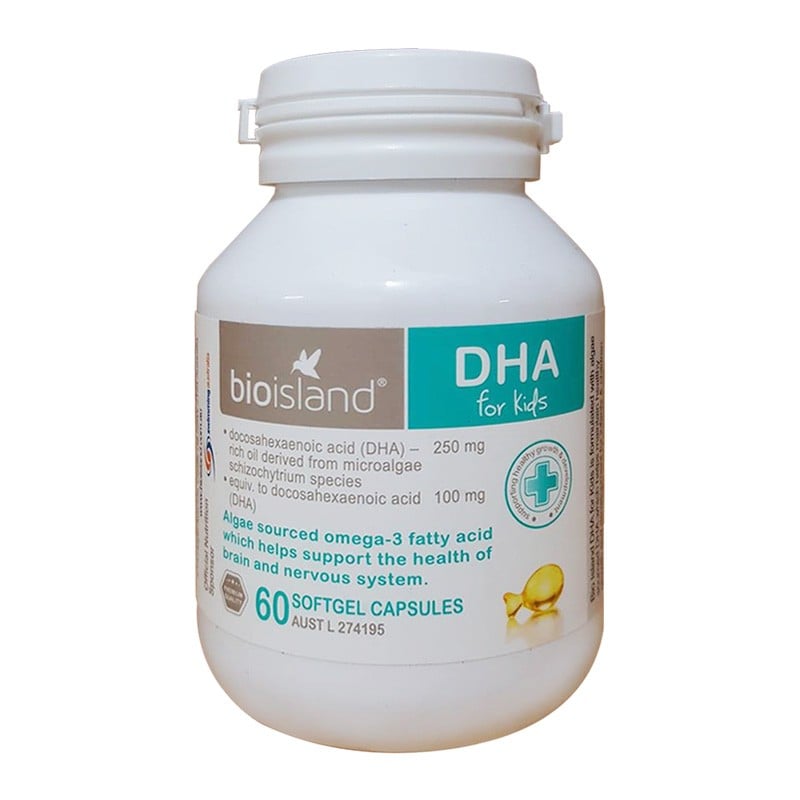 Bio Island DHA For Kids - DHA Bổ Não Trẻ Em 60 Viên - Image 2