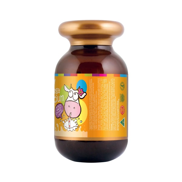 Viên nhai bổ sung canxi cho bé Spring Leaf Kids Mega Milky Calcium của Úc 120 viên - Image 4