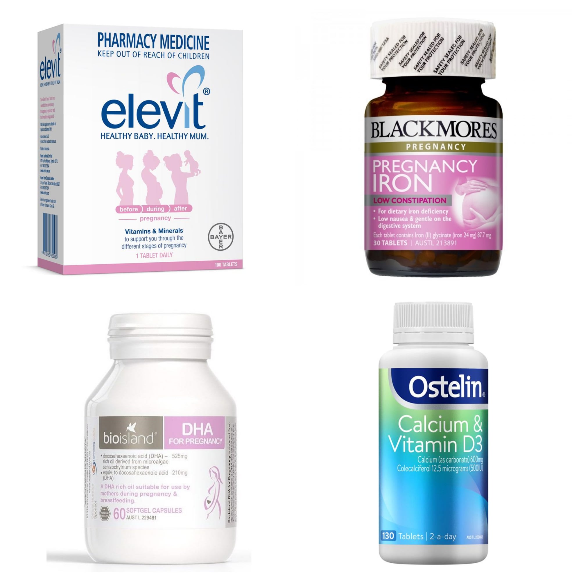 Combo 4 sản phẩm chăm sóc sức khoẻ cho bà bầu - Image 2