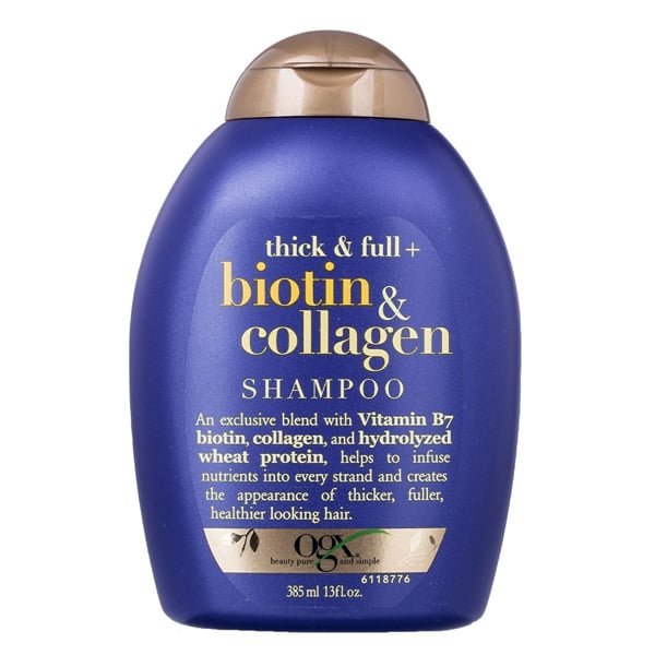 Dầu gội kích thích mọc tóc OGX Thick & Full Biotin & Collagen của Mỹ 385ml - Image 4