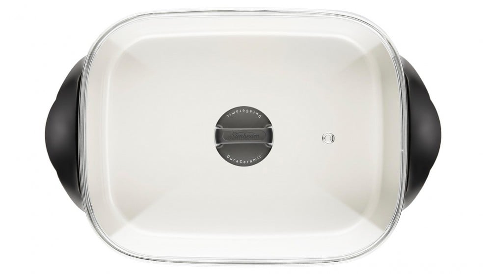 Nồi chiên lẩu điện Sunbeam lòng chảo tráng sứ cao cấp - Image 2