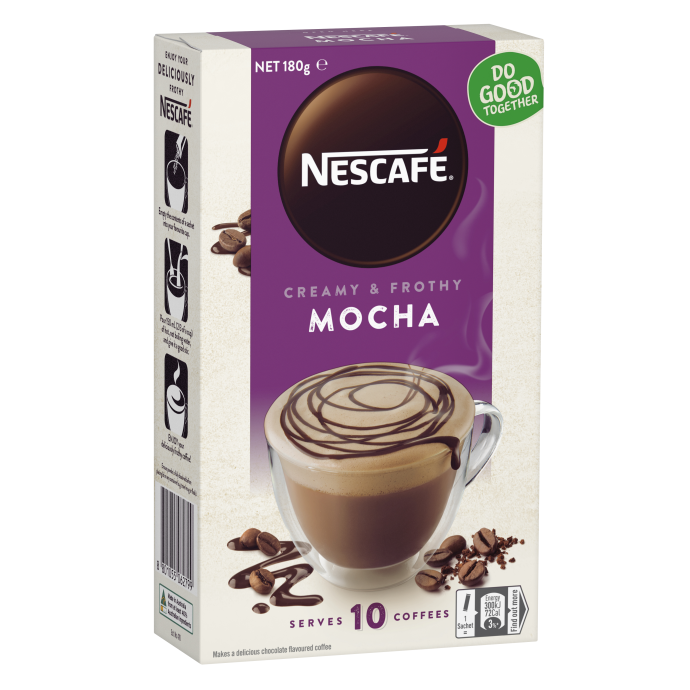 Nescafe Mocha - Cafe Pha Sẵn Hộp 10 Gói - Image 2