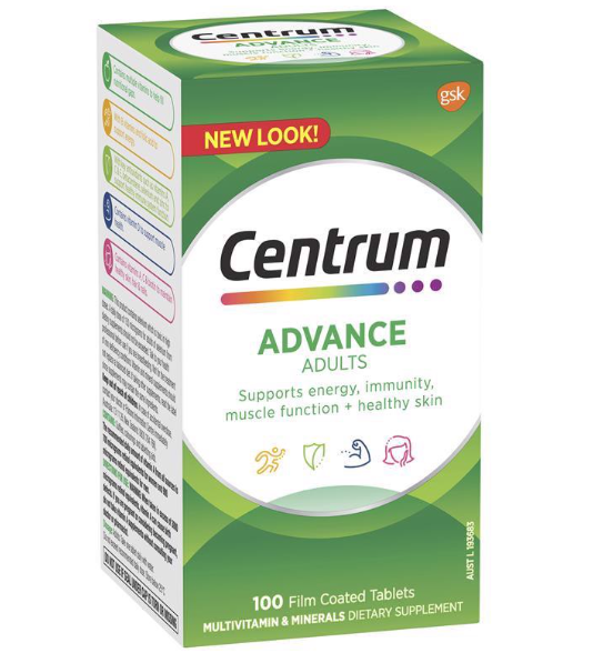 Centrum Advance For Adults - Vitamin Tổng Hợp Cho Người Dưới 50 Tuổi Lọ 100 Viên - Image 2