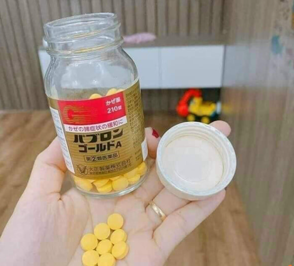 Viên Uống Trị Cảm Cúm Taisho Pabron Gold A Nhật Bản Hộp 210 viên - Image 3