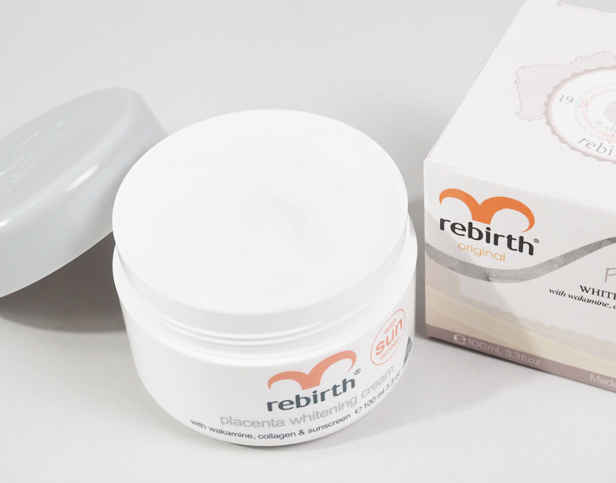 Kem nhau thai cừu trắng da chống nắng Rebirth Placenta Whitening Cream 100ml - Image 3