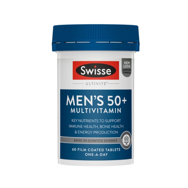 Vitamin tổng hợp cho nam trên 50 tuổi Swisse Men's Ultivite 50+ Úc- lọ 60 viên - Image 4