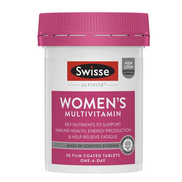 Vitamin tổng hợp cho nữ Swisse Women's Ultivite Multivitamin của Úc 30 viên