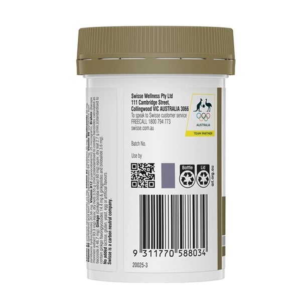 Viên uống tăng cường trí nhớ sự tập trung Swisse Ultiboost Memory + Focus của Úc 50 viên - Image 3