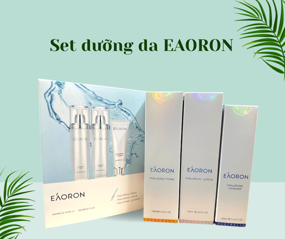 Set 03 món dưỡng da Eaoron nội địa Úc ( Gồm sữa rửa mặt , nước hoa hồng và sữa dưỡng) - Image 4